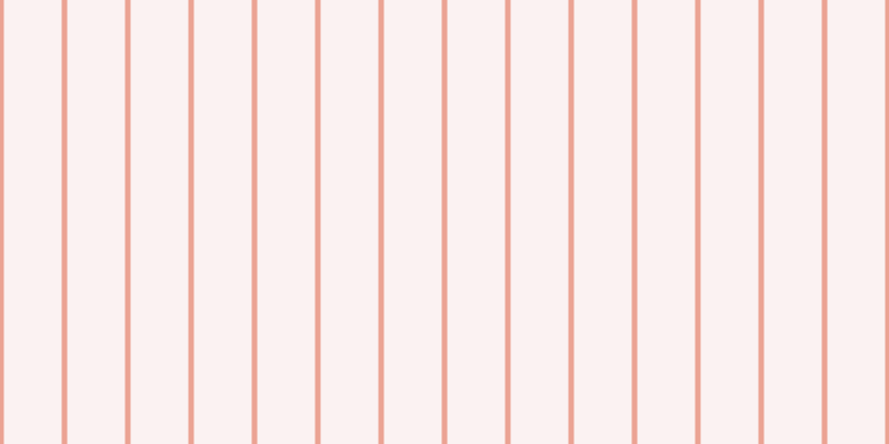 #f1cdcd (25%), #eba393 vertical lines, five pixels wide, fifty-two pixels apart