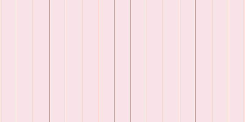 #f1cdcd (50%), #eba393 vertical lines, one pixels wide, fifty-two pixels apart