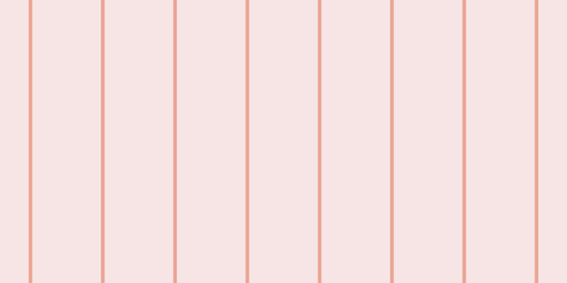 #f1cdcd (50%), #eba393 vertical lines, five pixels wide, ninety-seven pixels apart