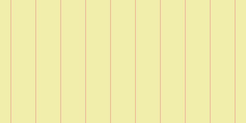 #f1eeac, #eba393 vertical lines, two pixels wide, seventy-nine pixels apart