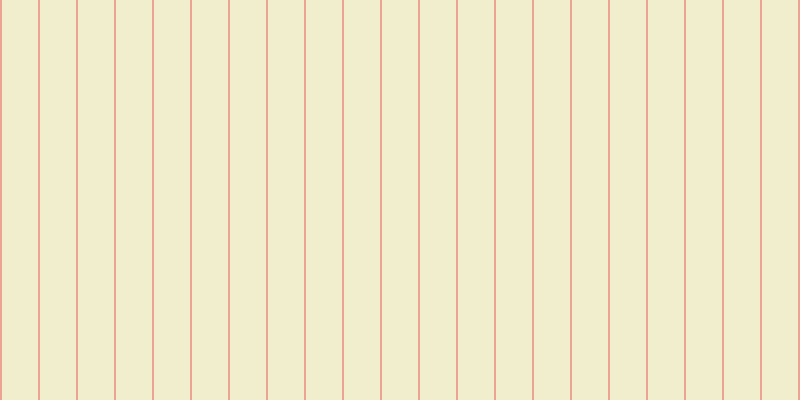 #f1eecd, #eba393 vertical lines, two pixels wide, thirty-six pixels apart