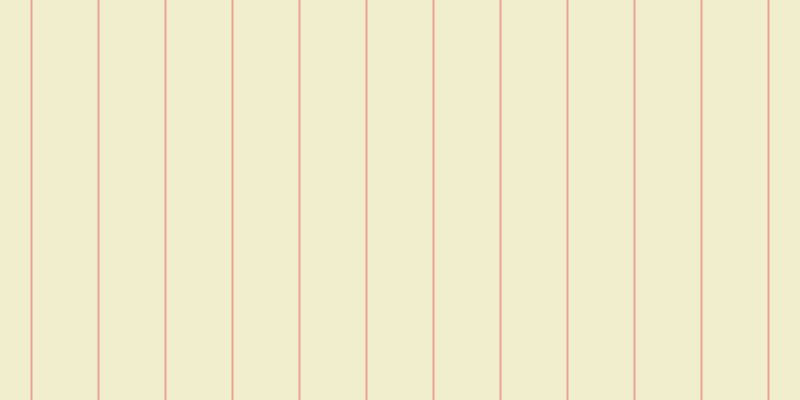 #f1eecd, #eba393 vertical lines, two pixels wide, sixty-five pixels apart