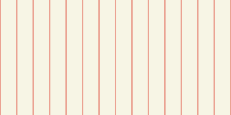 #f1eecd (50%), #eba393 vertical lines, five pixels wide, fifty-two pixels apart