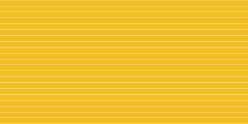 #f2bf20, #fcd393 horizontal lines, two pixels wide, seventeen pixels apart