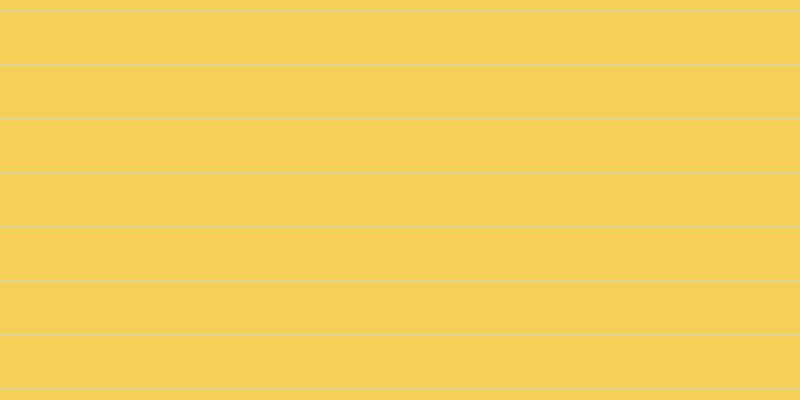 #f2bf20 (75%), #dbd393 horizontal lines, two pixels wide, fifty-two pixels apart
