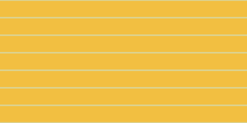 #f2bf41, #dbd393 horizontal lines, five pixels wide, fifty-two pixels apart