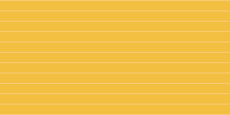 #f2bf41, #fcd393 horizontal lines, two pixels wide, thirty-four pixels apart