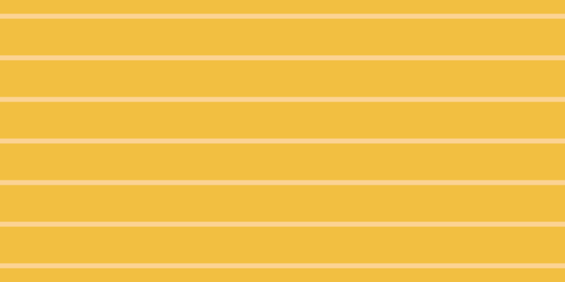 #f2bf41, #fcd393 horizontal lines, seven pixels wide, fifty-two pixels apart