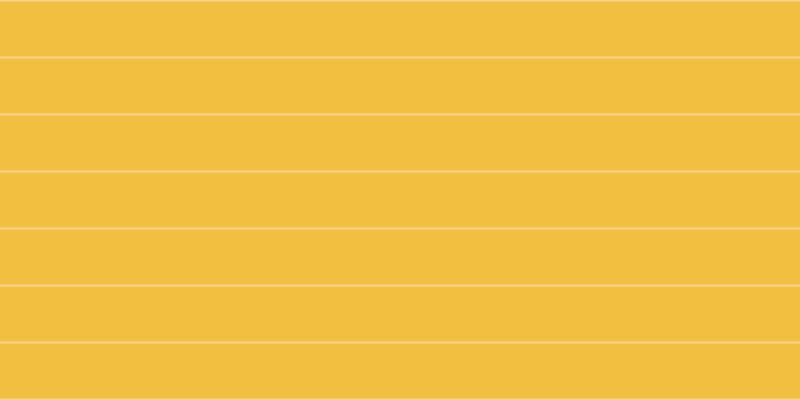 #f2bf41, #fcd393 horizontal lines, two pixels wide, fifty-five pixels apart