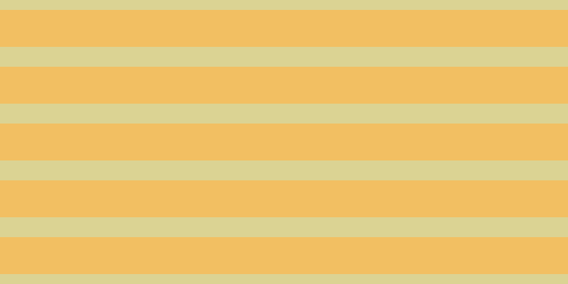 #f2bf62, #dbd393 horizontal lines, twenty-eight pixels wide, fifty-two pixels apart