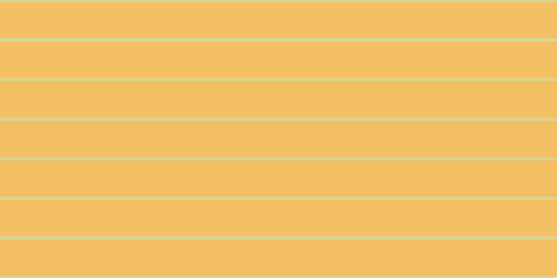 #f2bf62, #dbd393 horizontal lines, five pixels wide, fifty-two pixels apart