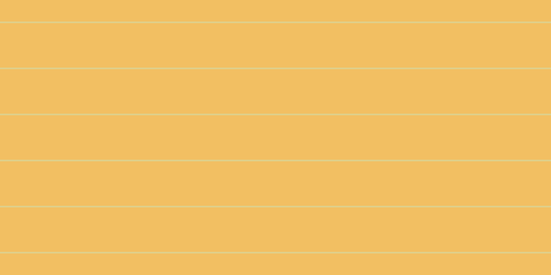 #f2bf62, #dbd393 horizontal lines, two pixels wide, sixty-five pixels apart