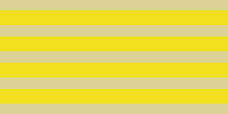 #f2e020, #dbd393 horizontal lines, forty pixels wide, fifty-two pixels apart