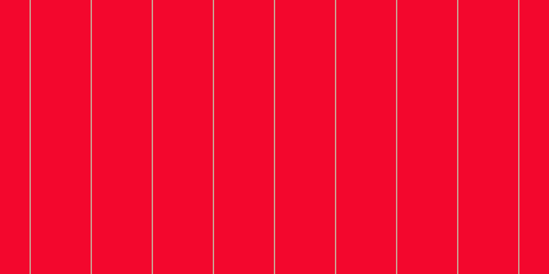 #f3072d, #caa393 vertical lines, two pixels wide, eighty-seven pixels apart