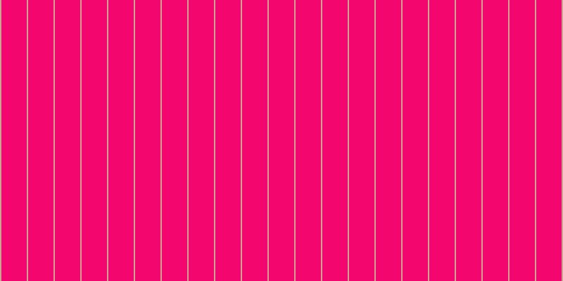 #f3076f, #caa393 vertical lines, two pixels wide, thirty-six pixels apart