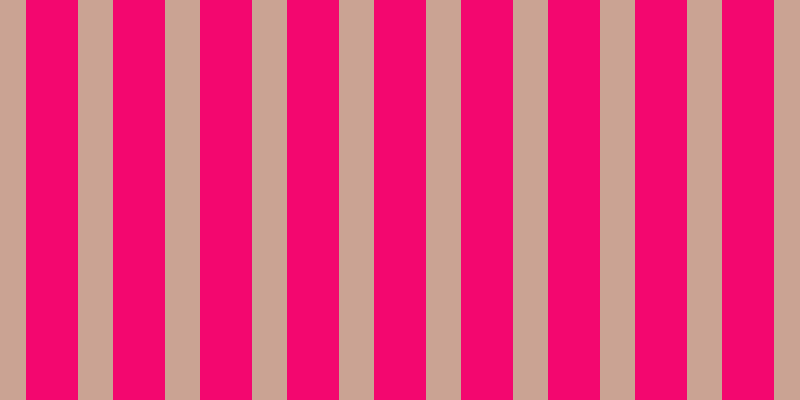 #f3076f, #caa393 vertical lines, thirty-five pixels wide, fifty-two pixels apart