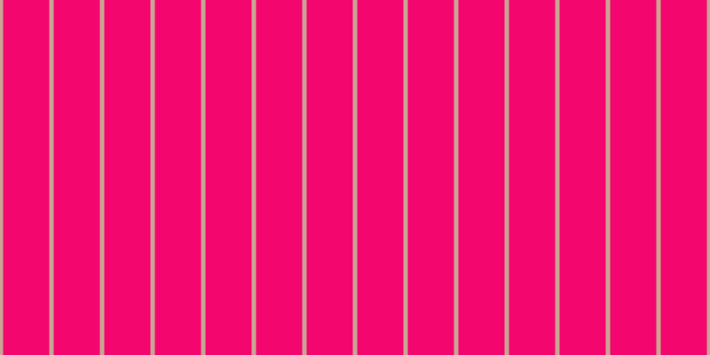 #f3076f, #caa393 vertical lines, five pixels wide, fifty-two pixels apart