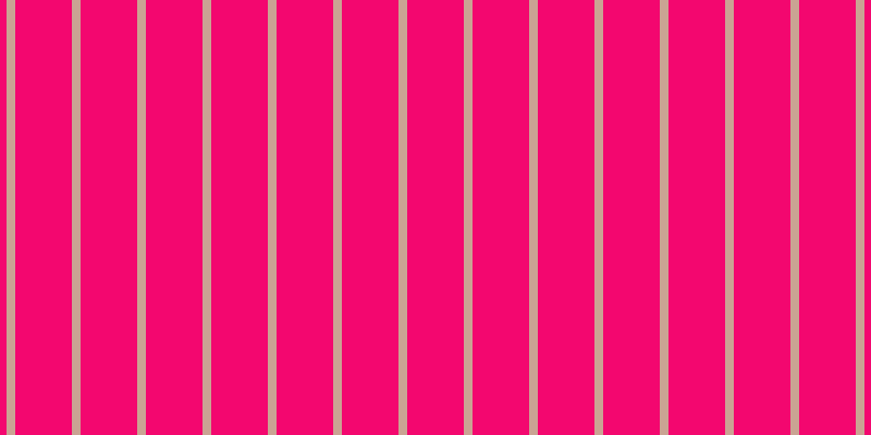 #f3076f, #caa393 vertical lines, eight pixels wide, fifty-two pixels apart