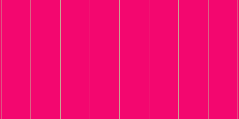 #f3076f, #caa393 vertical lines, two pixels wide, ninety-seven pixels apart