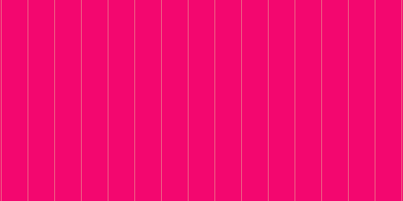 #f3076f, #eba393 vertical lines, one pixels wide, fifty-two pixels apart