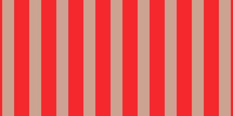 #f3282d, #caa393 vertical lines, forty-one pixels wide, fifty-two pixels apart