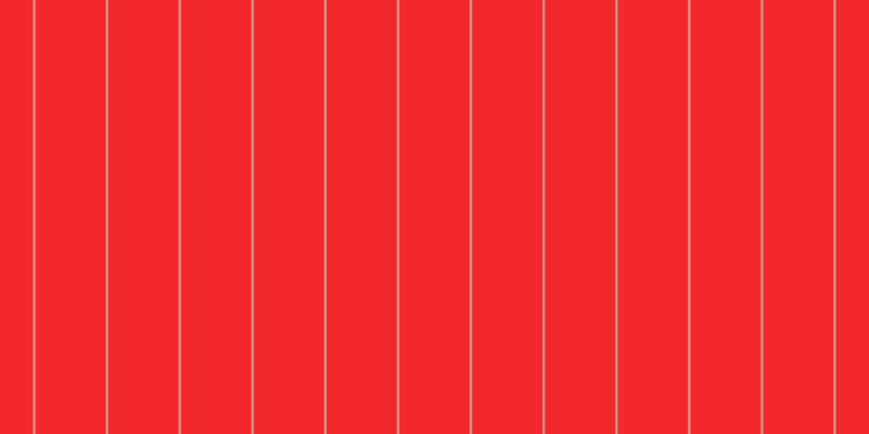 #f3282d, #caa393 vertical lines, two pixels wide, sixty-five pixels apart