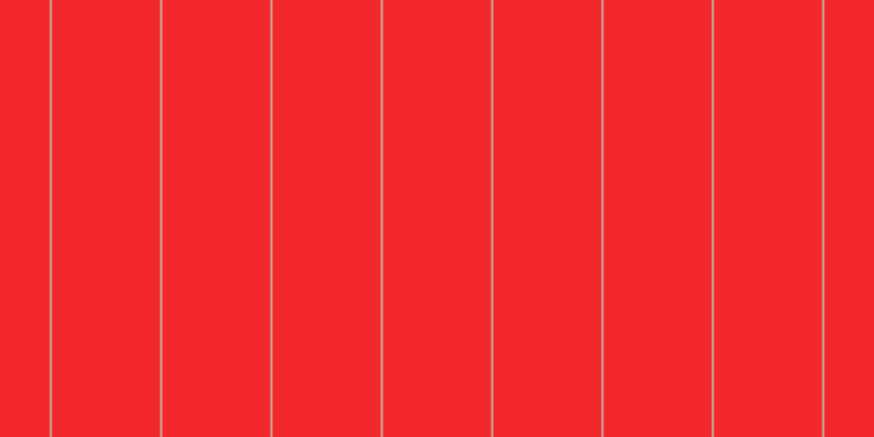 #f3282d, #caa393 vertical lines, two pixels wide, ninety-nine pixels apart