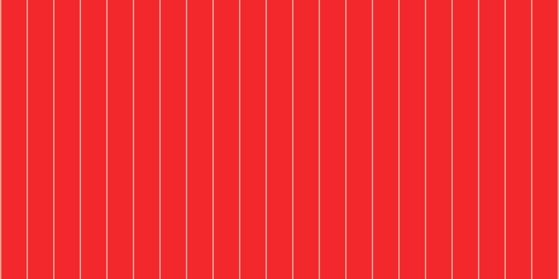 #f3282d, #eba393 vertical lines, two pixels wide, thirty-six pixels apart
