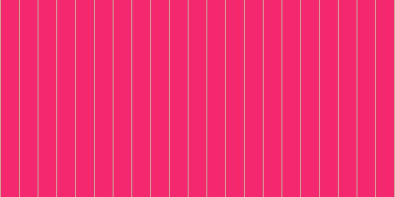 #f3286f, #caa393 vertical lines, two pixels wide, thirty-six pixels apart