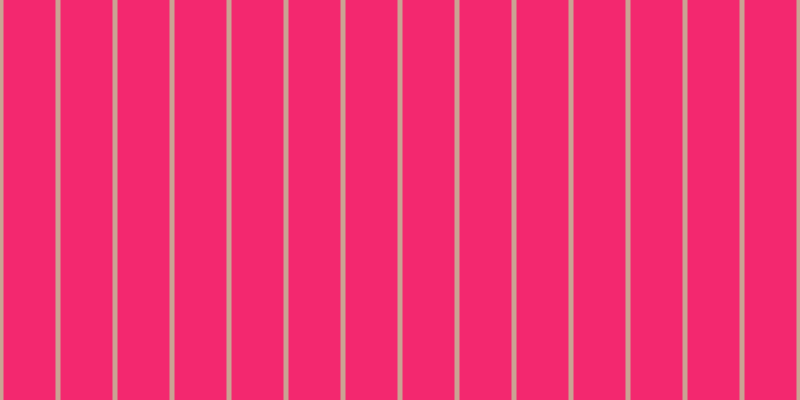 #f3286f, #caa393 vertical lines, five pixels wide, fifty-two pixels apart