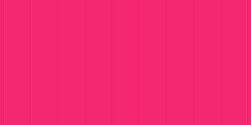 #f3286f, #caa393 vertical lines, two pixels wide, eighty-four pixels apart