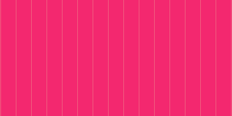 #f3286f, #eba393 vertical lines, one pixels wide, fifty-two pixels apart