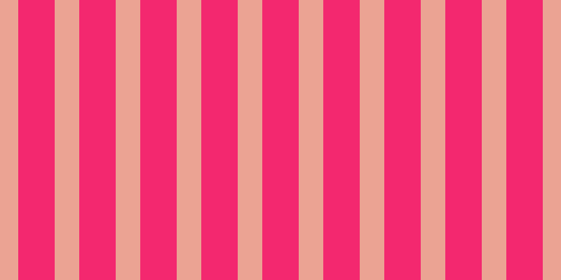 #f3286f, #eba393 vertical lines, thirty-five pixels wide, fifty-two pixels apart