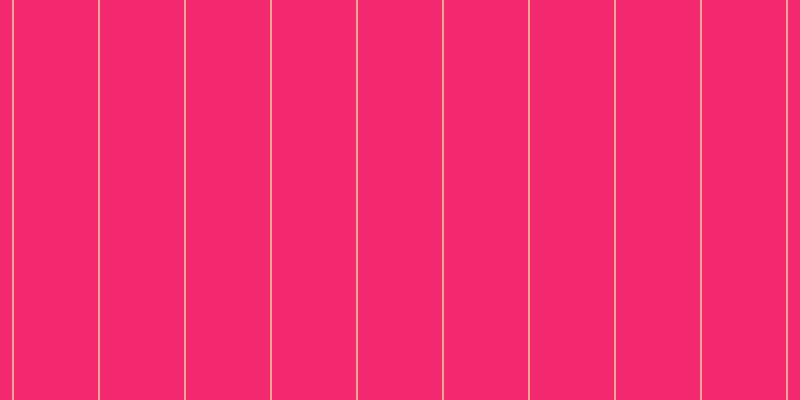 #f3286f, #eba393 vertical lines, two pixels wide, eighty-four pixels apart