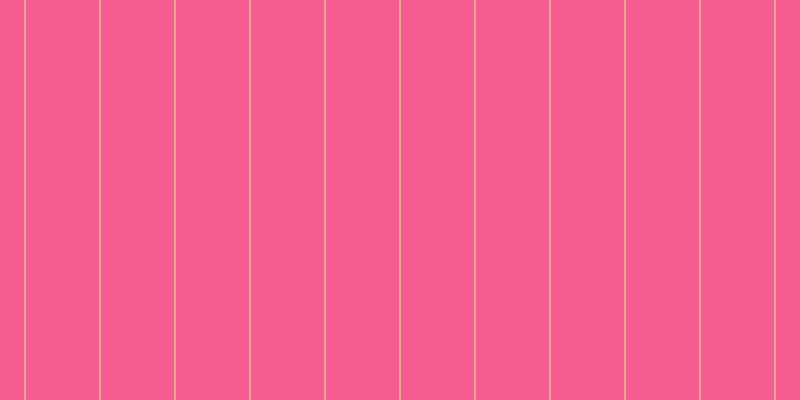 #f3286f (75%), #eba393 vertical lines, two pixels wide, seventy-three pixels apart