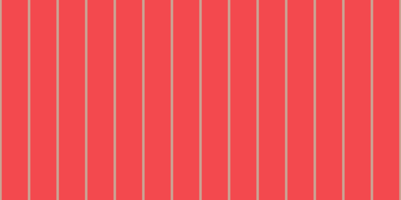 #f3494e, #caa393 vertical lines, five pixels wide, fifty-two pixels apart