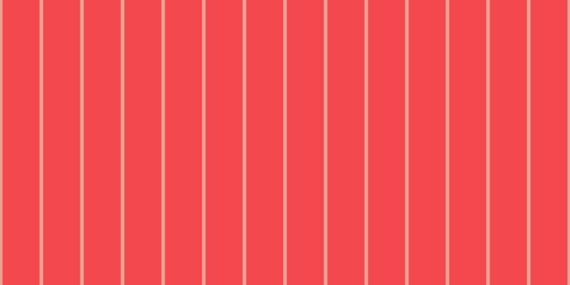 #f3494e, #eba393 vertical lines, five pixels wide, fifty-two pixels apart