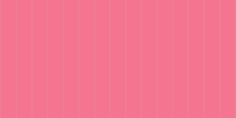 #f3496f (75%), #caa393 vertical lines, one pixels wide, fifty-two pixels apart