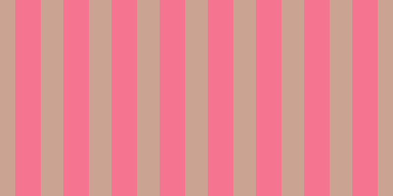 #f3496f (75%), #caa393 vertical lines, forty-six pixels wide, fifty-two pixels apart