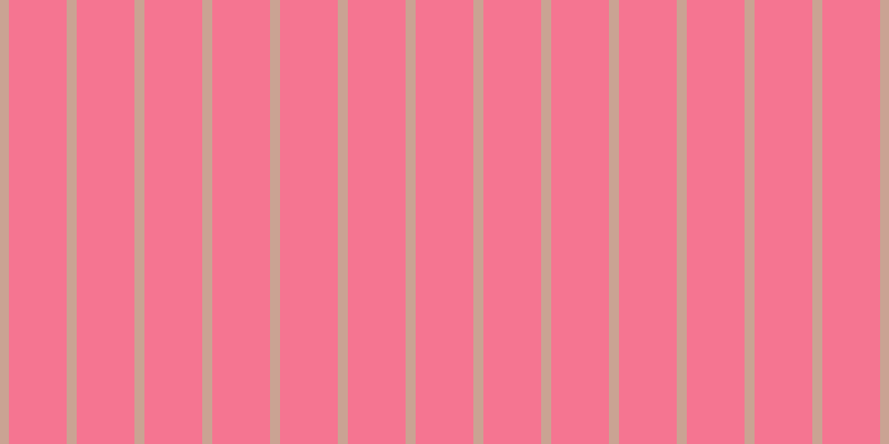 #f3496f (75%), #caa393 vertical lines, nine pixels wide, fifty-two pixels apart