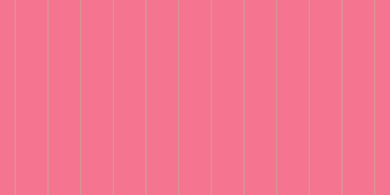 #f3496f (75%), #caa393 vertical lines, two pixels wide, sixty-five pixels apart