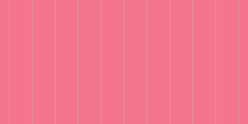 #f3496f (75%), #caa393 vertical lines, two pixels wide, seventy-two pixels apart