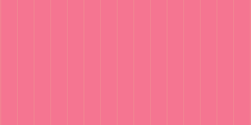 #f3496f (75%), #eba393 vertical lines, one pixels wide, fifty-two pixels apart