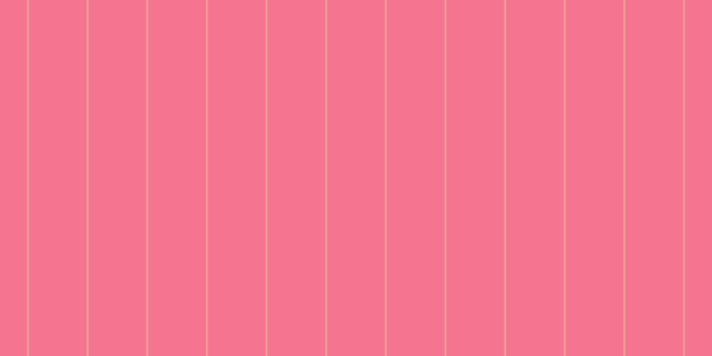 #f3496f (75%), #eba393 vertical lines, two pixels wide, sixty-five pixels apart