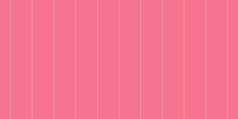 #f3496f (75%), #eba393 vertical lines, two pixels wide, seventy-one pixels apart