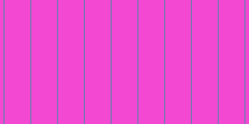 #f349d2, #04a393 vertical lines, two pixels wide, eighty-four pixels apart