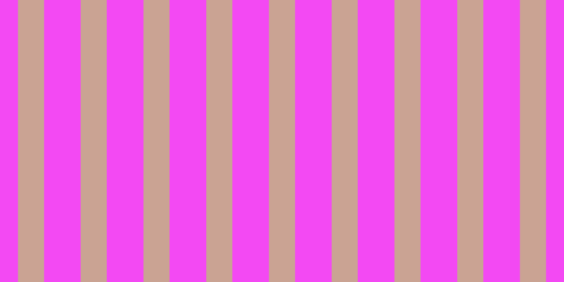 #f349f3, #caa393 vertical lines, thirty-seven pixels wide, fifty-two pixels apart