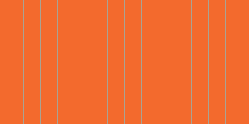 #f36a2d, #a9a393 vertical lines, two pixels wide, fifty-two pixels apart