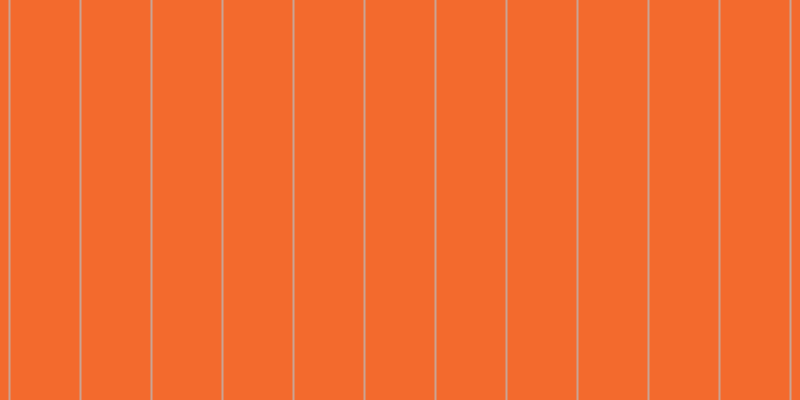 #f36a2d, #caa393 vertical lines, two pixels wide, sixty-nine pixels apart