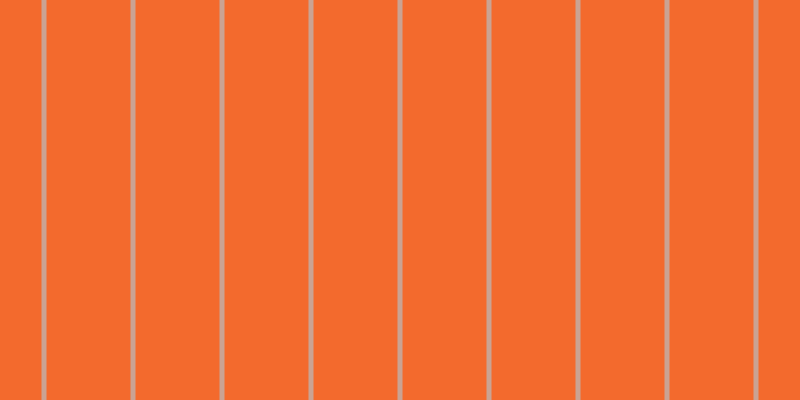 #f36a2d, #caa393 vertical lines, five pixels wide, eighty-four pixels apart
